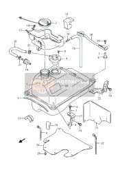 4426005H20, Tray, Tank Inlet, Suzuki, 0